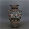 Image 1 : A FAMILLE VERTE VASE MING DYNASTY.