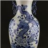 Image 4 : A BLUE & WHITE DRAGIN VASE KANGXI MARK 17TH/C.