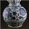 Image 4 : A BLUE & WHITE LOTUS LARGE VASE MING DYNASTY.