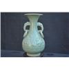 Image 1 : A GREEN GLAZE PEONY VASE MING DYNASTY.