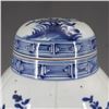 Image 3 : A BLUE & WHITE GINGER JAR QING DYNASTY.