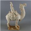 Image 2 : A WHITE PORCELAIN CAMEL RIDE FIGURE TANG DYNASTY 9TH/C.
