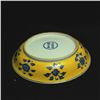 Image 3 : A YELLOW & BLUE LOTUS PLATE XUANDE MARK 14TH/C.