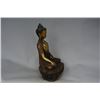 Image 3 : A GILT BRONZE SHAKYAMUNI BUDDHA FIGURE MING DYNASTY.