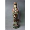 Image 1 : A PORCELAIN ENAMEL BUDDHA FIGURE QING DYNASTY 17TH/C.