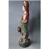 Image 3 : A PORCELAIN ENAMEL BUDDHA FIGURE QING DYNASTY 17TH/C.