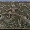 Image 3 : A PORCELAIN EMPEROR & LION THANGKA HAN DYNASTY 1ST/C.