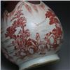 Image 5 : A WHITE & RED BOTTLE VASE QING DYNASTY.