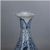 Image 4 : A BLUE & WHITE BOTTLE VASE MING DYNASTY.