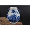 Image 1 : A BLUE & WHITE DOUBLE EAR DEER JAR KANGXI 17TH/C.