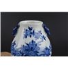 Image 5 : A BLUE & WHITE DOUBLE EAR DEER JAR KANGXI 17TH/C.