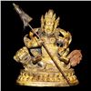 Image 1 : A-RARE GILT BRONZE BUDDHA FIGURE MING DYNASTY 14TH/C.