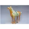 Image 3 : A SANCAI-GLAZE HORSE STATUE TANG DYNASTY 9TH/C.