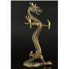 Image 4 : A GILT BRONZE DRAGON STATUE MING DYNASTY.