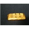 Image 1 : A BRONZE GOLD BAR INGOT QING DYNASTY.