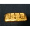 Image 2 : A BRONZE GOLD BAR INGOT QING DYNASTY.