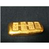 Image 3 : A BRONZE GOLD BAR INGOT QING DYNASTY.