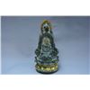 Image 3 : A GILT BRONZE 3-SIDE BUDDHA FIGURE MING DYNASTY.