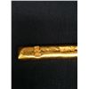 Image 7 : A BRONZE GOLD BAR INGOT QING DYNASTY.