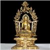 Image 1 : A-RARE GILT BRONZE BUDDHA FIGURE MING DYNASTY 14TH/C.