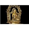 Image 4 : A-RARE GILT BRONZE BUDDHA FIGURE MING DYNASTY 14TH/C.
