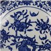 Image 3 : A BLUE & WHITE TRIPLE MOUTH MOON FLASK QIANLONG MARK 17TH/C.