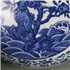 Image 5 : A BLUE & WHITE TRIPLE MOUTH MOON FLASK QIANLONG MARK 17TH/C.