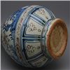 Image 6 : A BLUE & RED BOTTLE VASE MING DYNASTY.