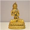 Image 1 : A-RARE GILT BRONZE BUDDHA FIGURE MING DYNASTY 14TH/C.
