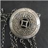 Image 3 : A SILVER PENDANT QING DYNASTY.