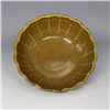 Image 1 : A GREEN GLAZE MELLOW SHAPED BOWL SONG DYNASTY 10TH/C.