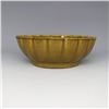 Image 2 : A GREEN GLAZE MELLOW SHAPED BOWL SONG DYNASTY 10TH/C.