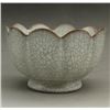 Image 1 : A WHITE CRACKLE MELLOW SHAED BOWL MING DYNASTY.