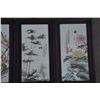 Image 2 : A SET FAMILLE VERTE PORCELAIN PANEL QING DYNASTY.