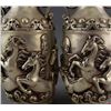 Image 5 : A PAIR SILVER HORSE VASE QIANLONG MARK 17TH/C.