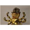 Image 3 : A-RARE GILT BRONZE BUDDHA FIGURE MING DYNASTY 14TH/C.