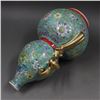 Image 3 : A FAMILLE VERTE DOUBLE GOURD VASE QIANLONG MARK 17TH/C.