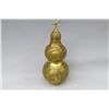 Image 1 : A GILT BRONZE DOUBLE GOURD BOTTLE MING DYNASTY.