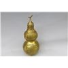 Image 2 : A GILT BRONZE DOUBLE GOURD BOTTLE MING DYNASTY.