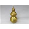 Image 3 : A GILT BRONZE DOUBLE GOURD BOTTLE MING DYNASTY.