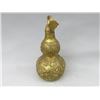 Image 1 : A GILT BRONZE DOUBLE GOURD BOTTLE MING DYNASTY.