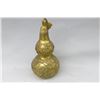 Image 3 : A GILT BRONZE DOUBLE GOURD BOTTLE MING DYNASTY.