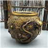 Image 3 : A GILT BRONZE DRAGON JAR XUANDE MARK 14TH/C.