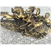 Image 3 : A GILT BRONZE 8-HORSE STATUE QING DYNASTY.