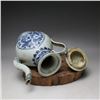 Image 4 : A BLUE & WHITE PHOENIX TEAPOT XUANDE MARK 14TH/C.