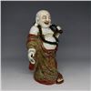 Image 2 : A PORCELAIN ENAMEL BUDDHA FIGURE QING DYNASTY 17TH/C.