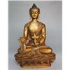 Image 1 : A GILT BRONZE SHAKYAMUNI BUDDHA FIGURE MING DYNASTY.