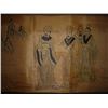 Image 5 : A RARE INK & COLOR EMPIRE PAINTING QING DYNASTY.