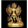 Image 2 : A-RARE GILT BRONZE BUDDHA FIGURE MING DYNASTY 14TH/C.
