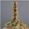 Image 3 : A FAMILLE VERTE BOTTLE VASE QING DYNASTY.